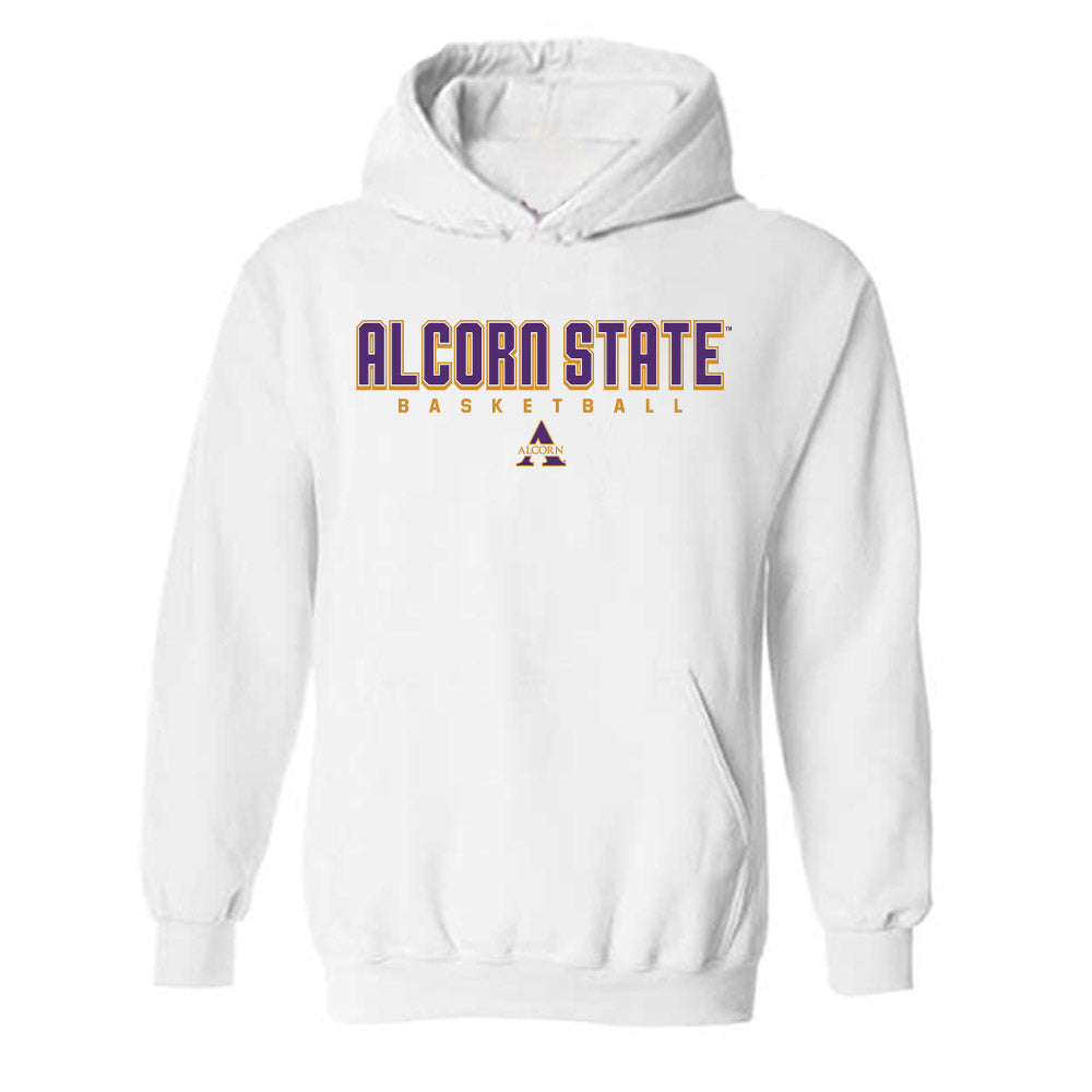 Alcorn - NCAA Men's Basketball : Will Henderson - Classic Shersey Hooded Sweatshirt-0