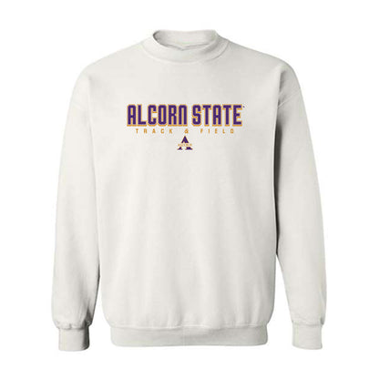 Alcorn - NCAA Men's Track & Field : Trellas Forrest - Classic Shersey Crewneck Sweatshirt-0
