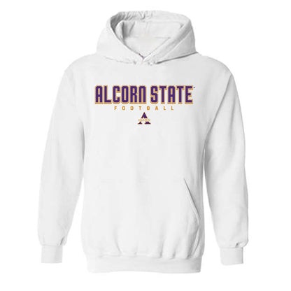Alcorn - NCAA Football : Xzavier Vaughn - Classic Shersey Hooded Sweatshirt-0