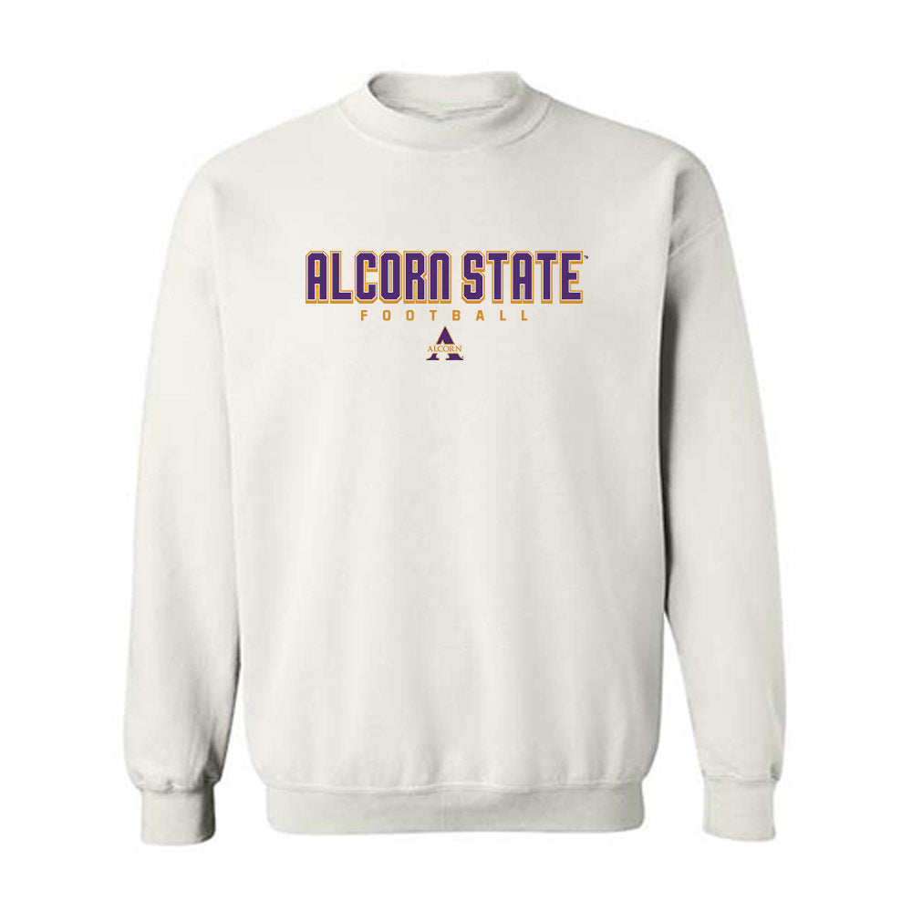 Alcorn - NCAA Football : Xzavier Vaughn - Classic Shersey Crewneck Sweatshirt-0