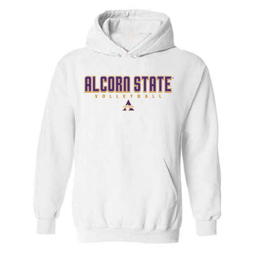 Alcorn - NCAA Women's Volleyball : Juliana Henao - Classic Shersey Hooded Sweatshirt-0