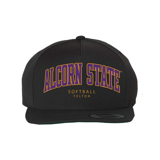 Alcorn - NCAA Softball : Alonah Felton - Snapback Hat-0