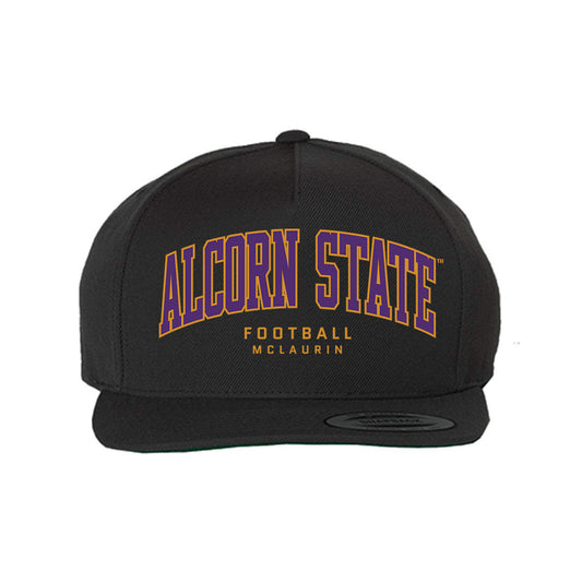 Alcorn - NCAA Football : Orlandus Mclaurin - Snapback Hat-0