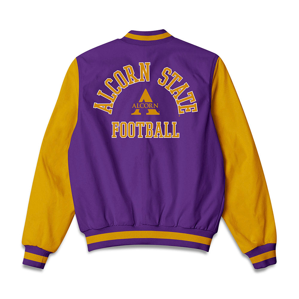 Alcorn - NCAA Football : Patrick Kince Jr - Bomber Jacket-1