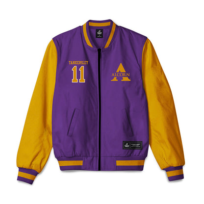 Alcorn - NCAA Men's Basketball : Marcus Tankersley - Bomber Jacket-0