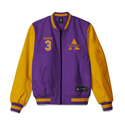 Alcorn - NCAA Football : Ste Edwards - Bomber Jacket-0