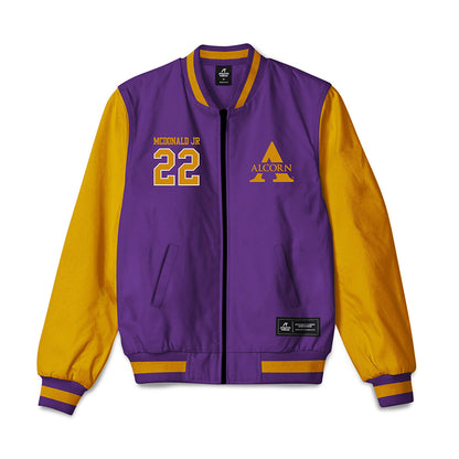Alcorn - NCAA Football : Carl McDonald jr - Bomber Jacket-0