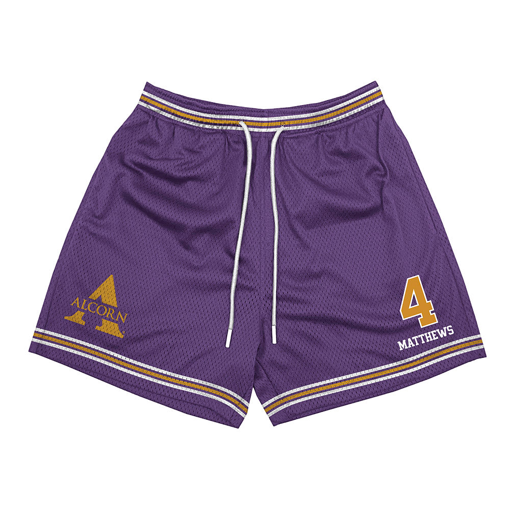 Alcorn - NCAA Football : Jacoby Matthews - Shorts-0
