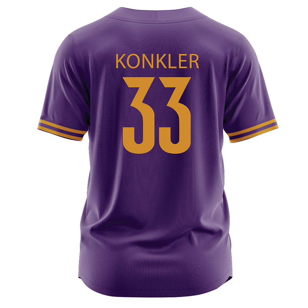 Alcorn - NCAA Baseball : Hayden Konkler - Purple Jersey-1