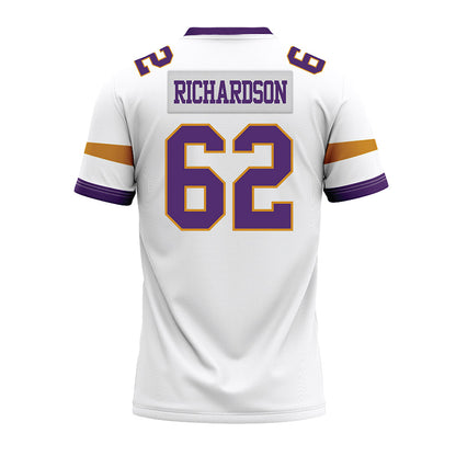 Alcorn - NCAA Football : Camron Richardson - white Premium Football Jersey-1