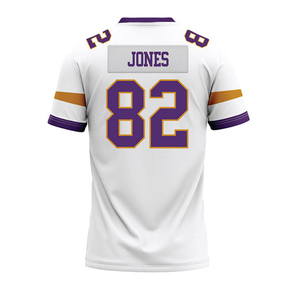 Alcorn - NCAA Football : Damien Jones - white Premium Football Jersey-1