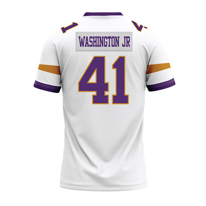Alcorn - NCAA Football : Simeon Washington Jr - white Premium Football Jersey-1