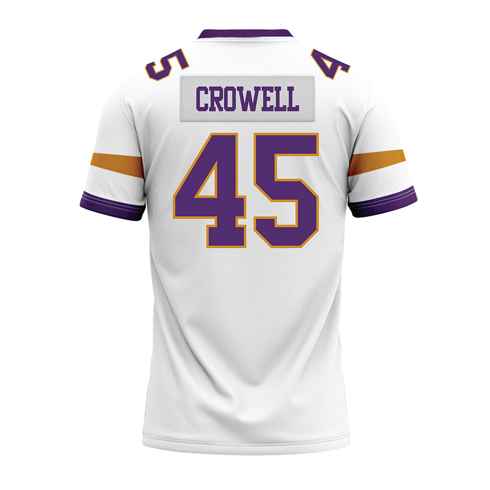 Alcorn - NCAA Football : Dillon Crowell - white Premium Football Jersey-1