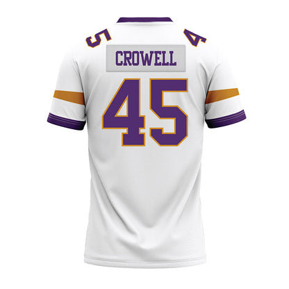 Alcorn - NCAA Football : Dillon Crowell - white Premium Football Jersey-1