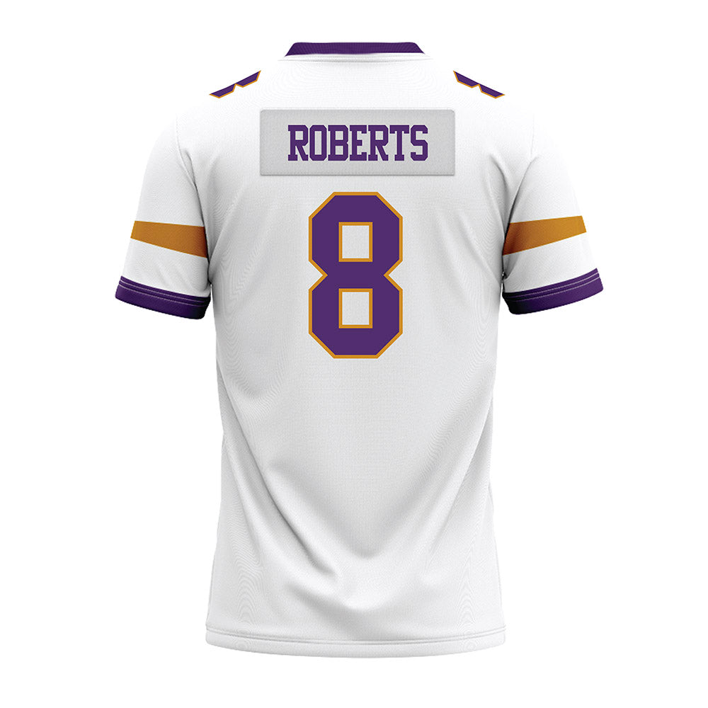 Alcorn - NCAA Football : Cedric Roberts - white Premium Football Jersey-1