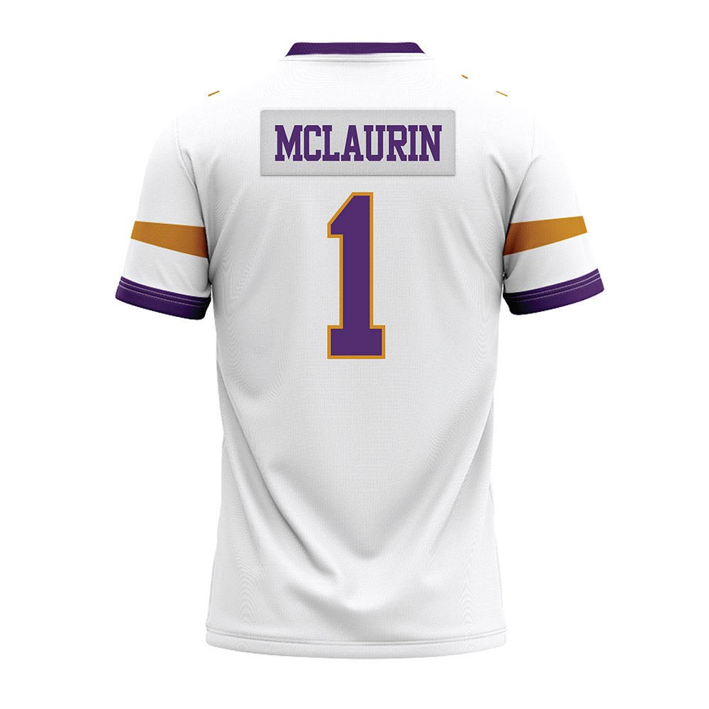 Alcorn - NCAA Football : Orlandus Mclaurin - white Premium Football Jersey-1