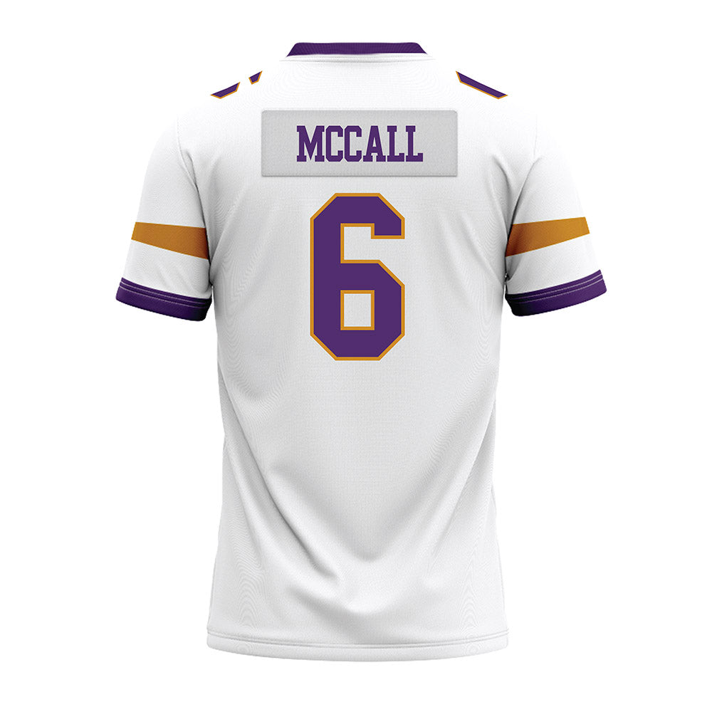 Alcorn - NCAA Football : Bakari McCall - white Premium Football Jersey-1
