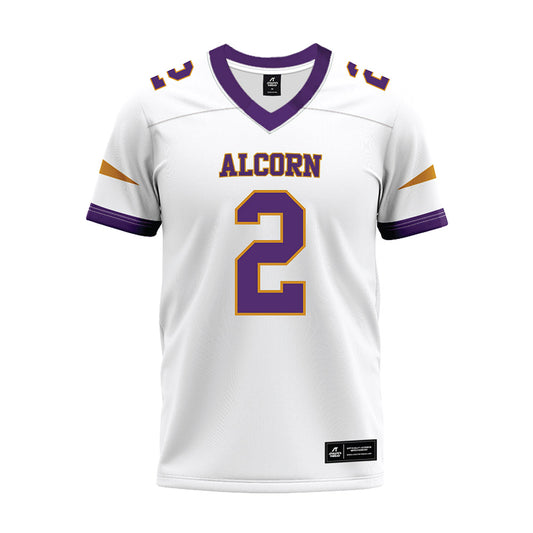 Alcorn - NCAA Football : Tayvion Haney - white Premium Football Jersey-0