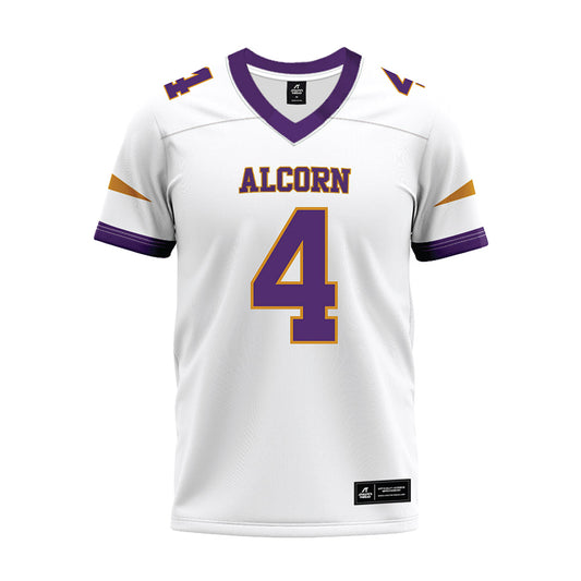 Alcorn - NCAA Football : Jacoby Matthews - white Premium Football Jersey-0