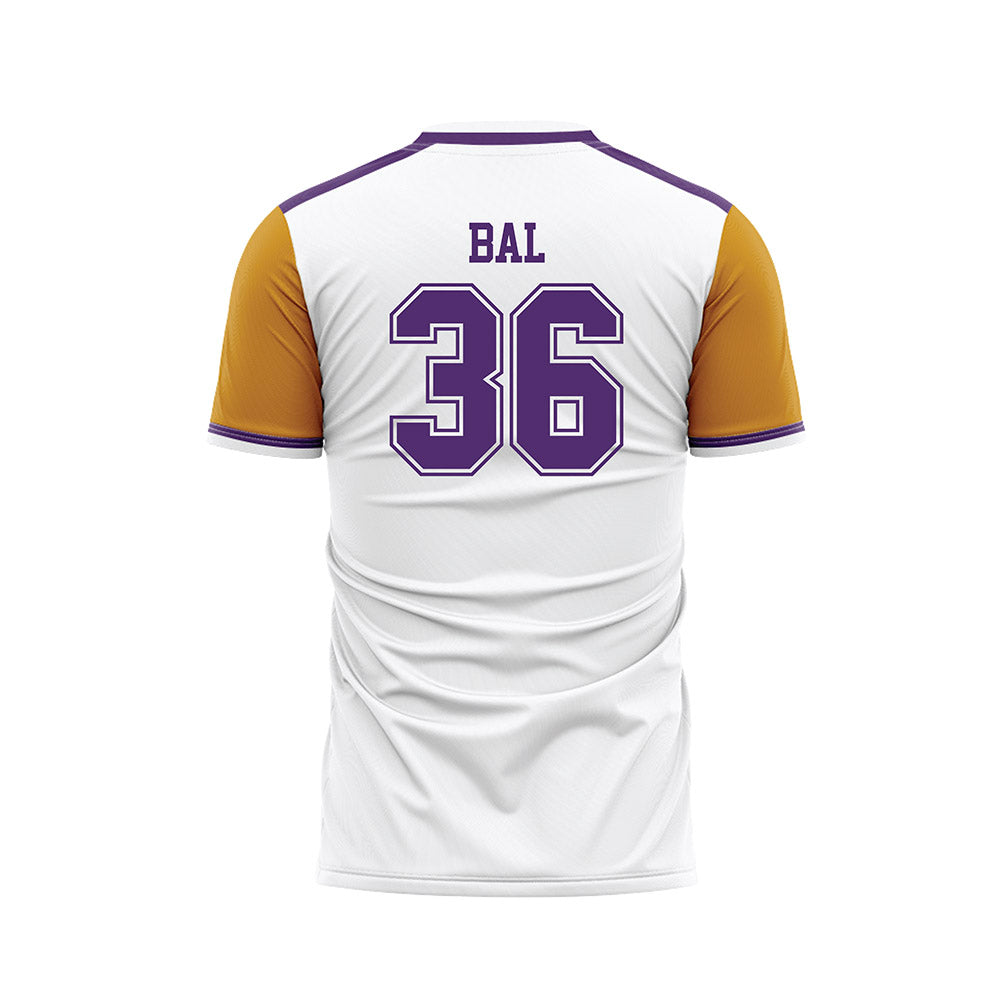Alcorn - NCAA Women's Soccer : Charlie Bal - white Soccer Jersey-1