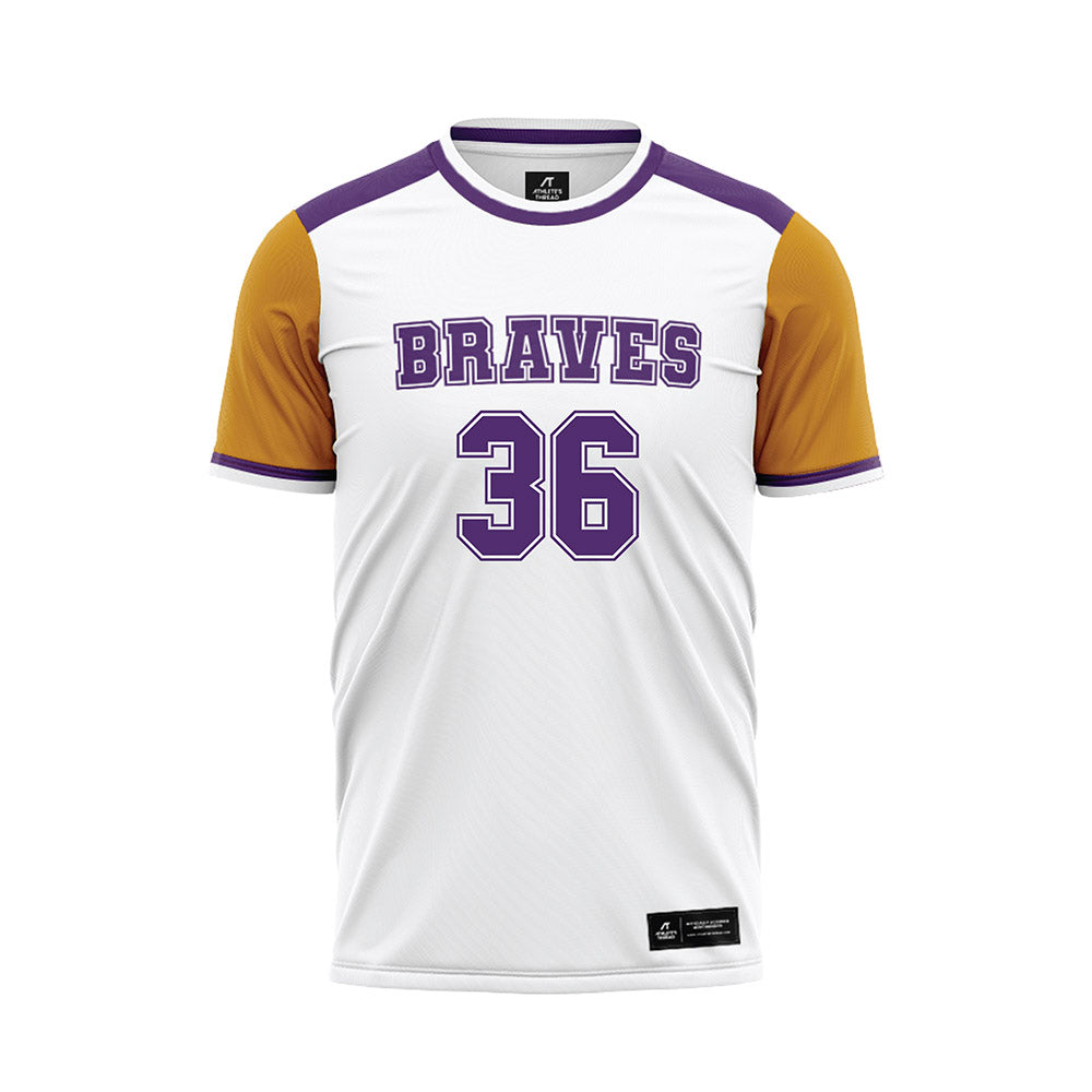 Alcorn - NCAA Women's Soccer : Charlie Bal - white Soccer Jersey-0