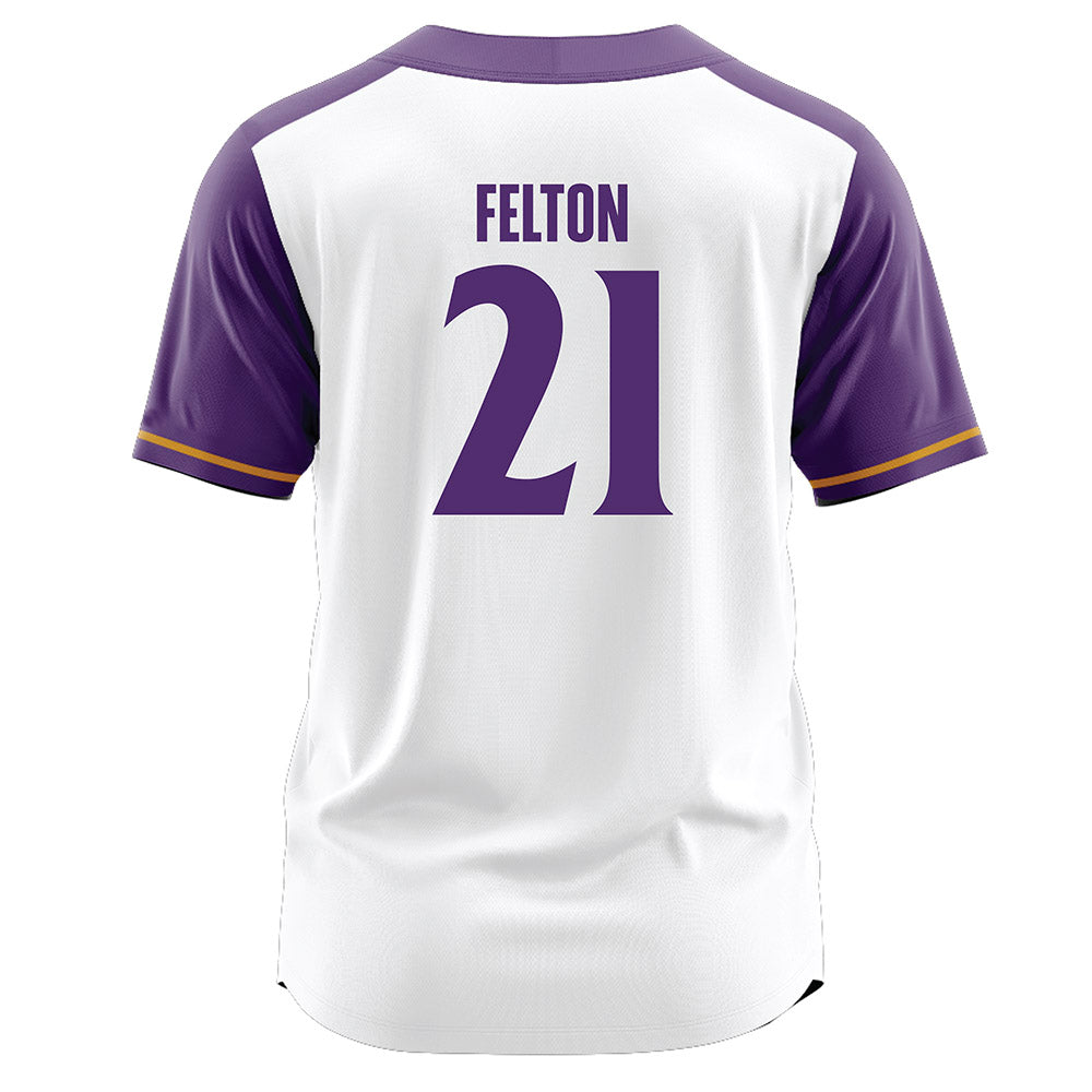 Alcorn - NCAA Softball : Alonah Felton - white Jersey-1