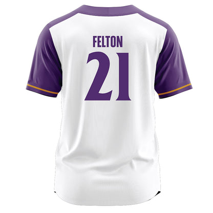 Alcorn - NCAA Softball : Alonah Felton - white Jersey-1