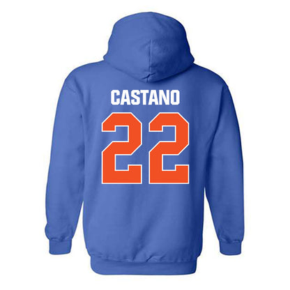 HCU - NCAA Baseball : Louis Castano - Classic Shersey Hooded Sweatshirt-1