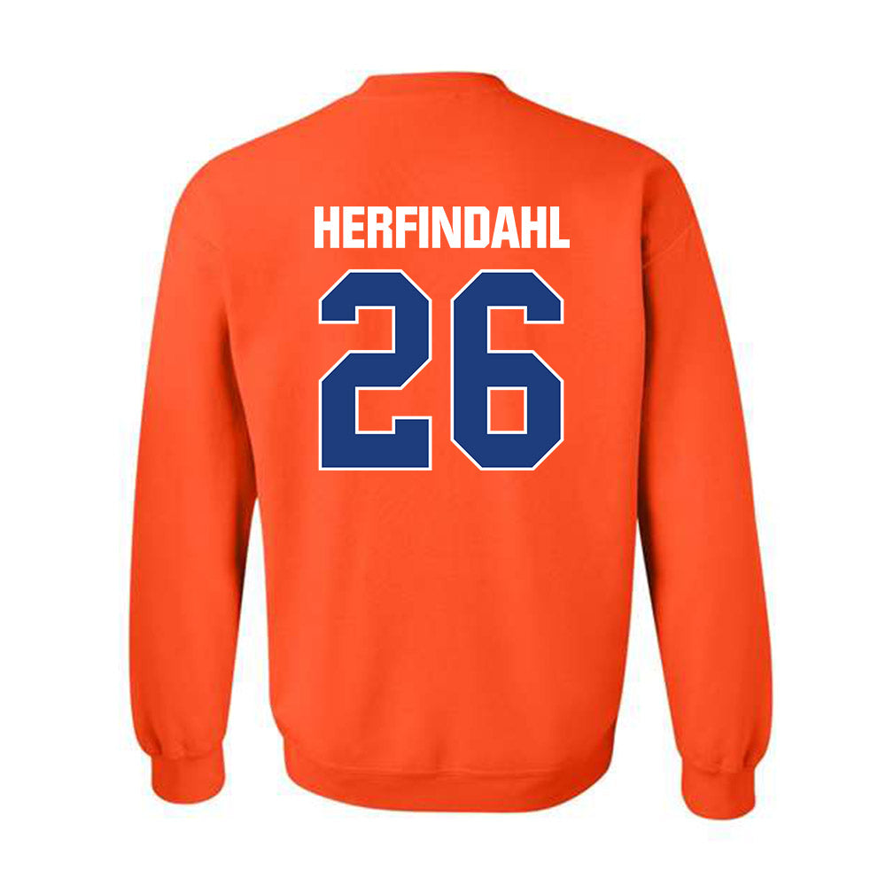 HCU - NCAA Women's Soccer : Gabrielle Herfindahl - Classic Shersey Crewneck Sweatshirt-1