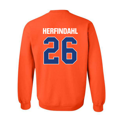 HCU - NCAA Women's Soccer : Gabrielle Herfindahl - Classic Shersey Crewneck Sweatshirt-1