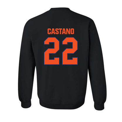 HCU - NCAA Baseball : Louis Castano - Classic Shersey Crewneck Sweatshirt-1