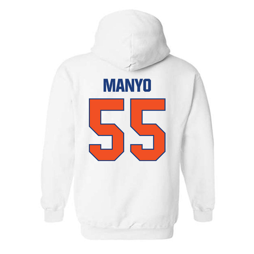 HCU - NCAA Baseball : Tyler Manyo - Classic Shersey Hooded Sweatshirt-1