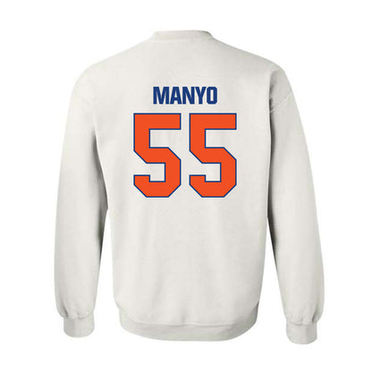 HCU - NCAA Baseball : Tyler Manyo - Classic Shersey Crewneck Sweatshirt-1