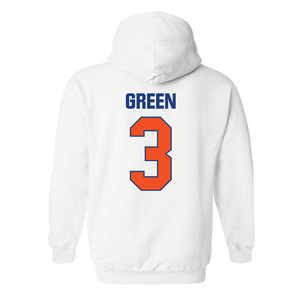HCU - NCAA Men's Basketball : Kylin Green - Classic Shersey Hooded Sweatshirt-1