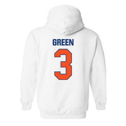 HCU - NCAA Men's Basketball : Kylin Green - Classic Shersey Hooded Sweatshirt-1