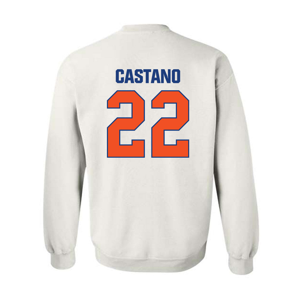 HCU - NCAA Baseball : Louis Castano - Classic Shersey Crewneck Sweatshirt-1