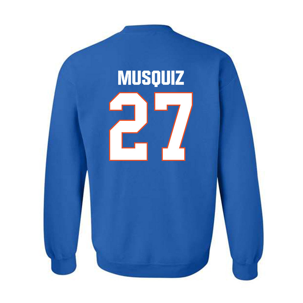 HCU - NCAA Women's Soccer : Nia Musquiz - Classic Shersey Crewneck Sweatshirt-1