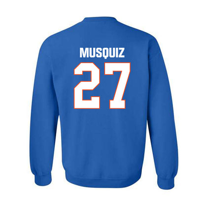 HCU - NCAA Women's Soccer : Nia Musquiz - Classic Shersey Crewneck Sweatshirt-1