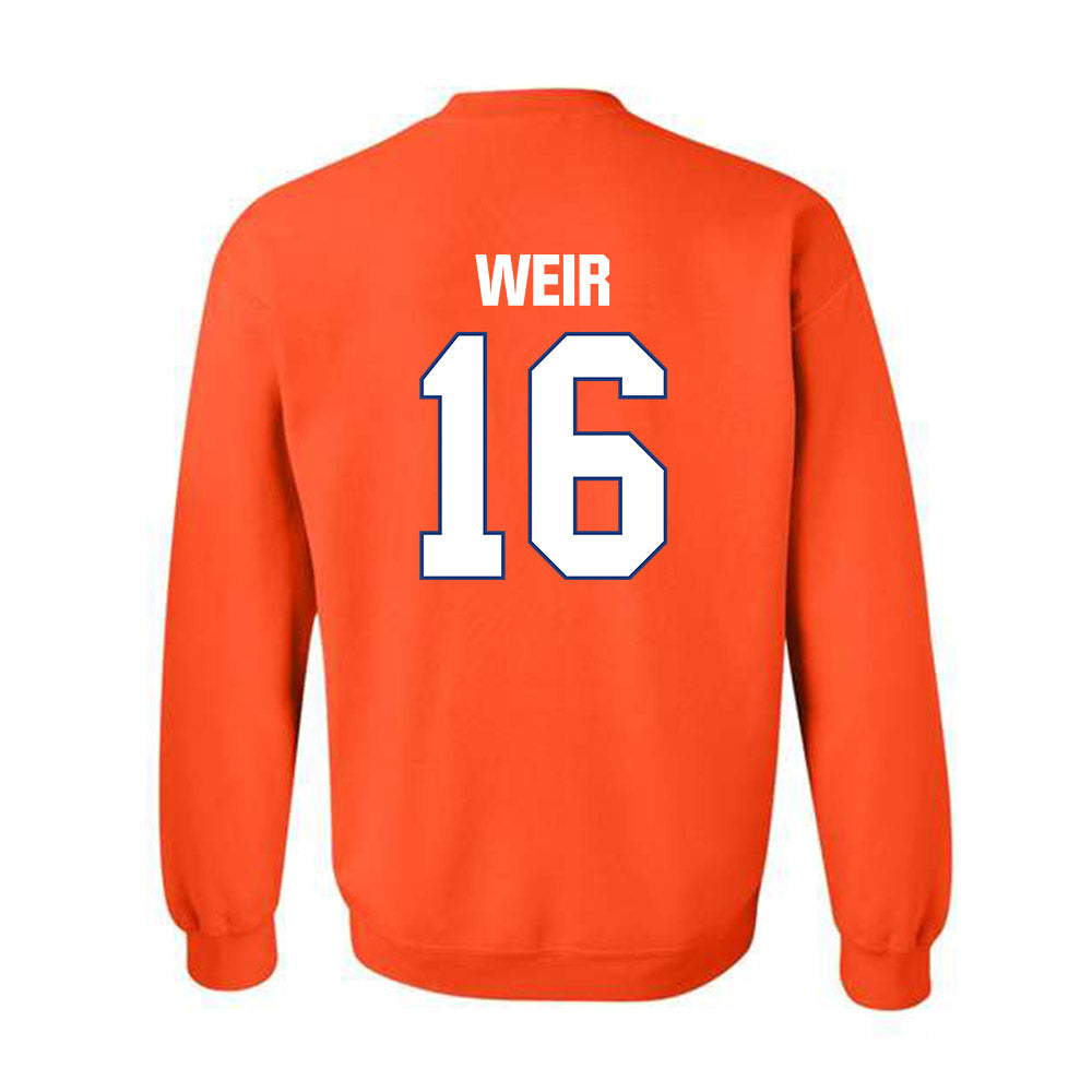 HCU - NCAA Football : Jake Weir - Classic Shersey Crewneck Sweatshirt-1