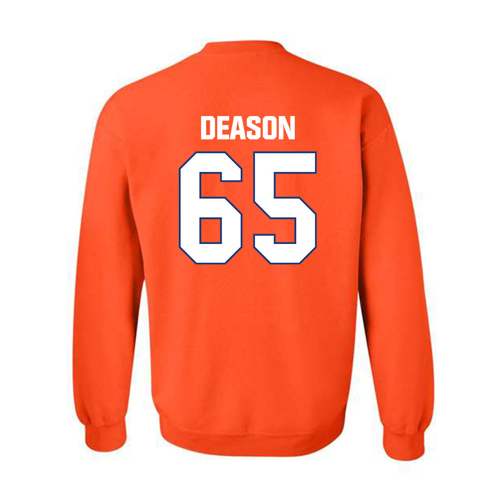 HCU - NCAA Football : Amari Deason - Classic Shersey Crewneck Sweatshirt-1