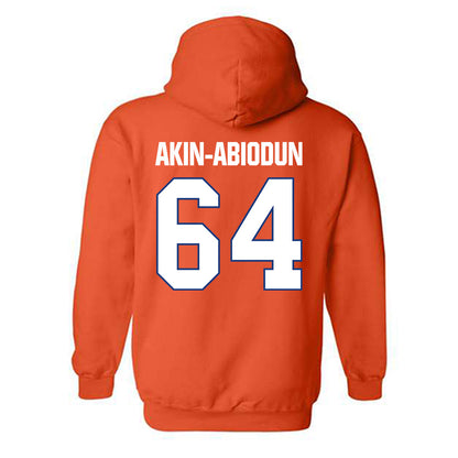 HCU - NCAA Football : Ezekiel Akin-Abiodun - Classic Shersey Hooded Sweatshirt-1