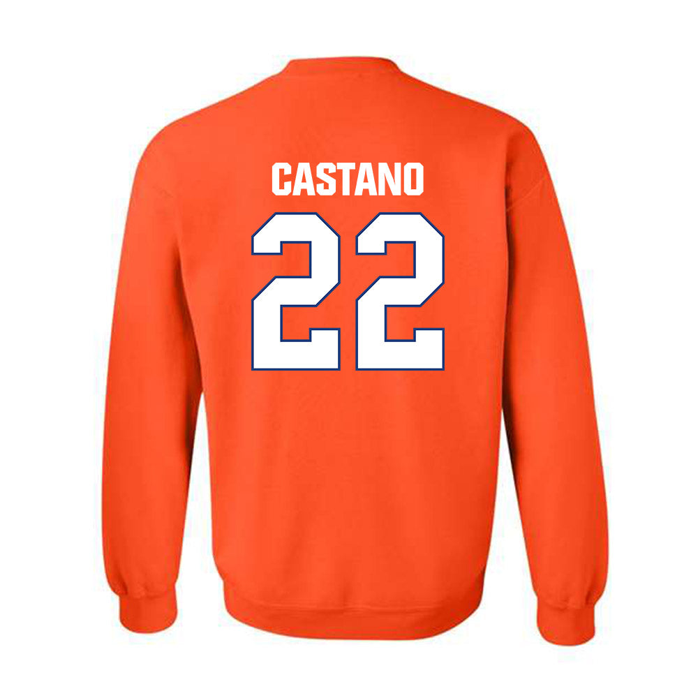 HCU - NCAA Baseball : Louis Castano - Classic Shersey Crewneck Sweatshirt-1