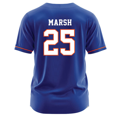 HCU - NCAA Baseball : Remy Marsh - Blue Jersey-1