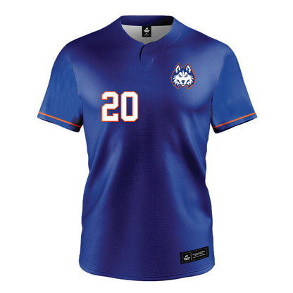 HCU - NCAA Baseball : Kameren Hardebeck - Blue Jersey-0