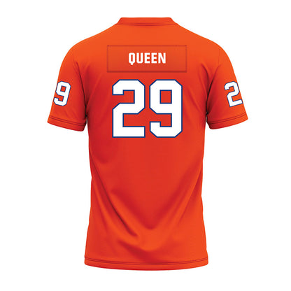 HCU - NCAA Football : Jeremiah Queen - Orange Premium Football Jersey-1