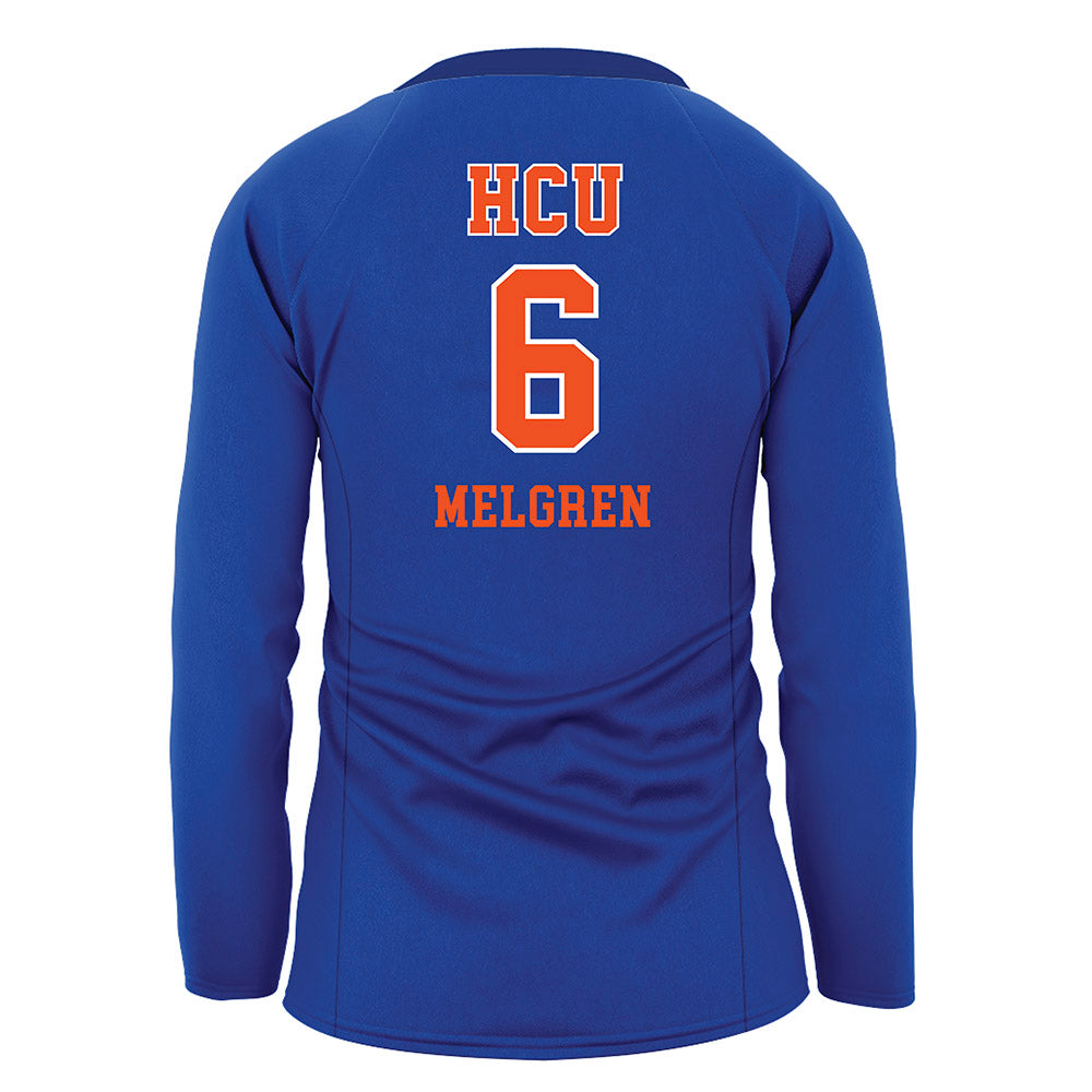 HCU - NCAA Women's Volleyball : Anna Melgren - Volleyball Jersey-1