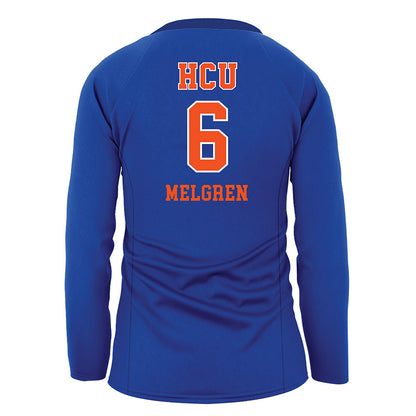HCU - NCAA Women's Volleyball : Anna Melgren - Volleyball Jersey-1