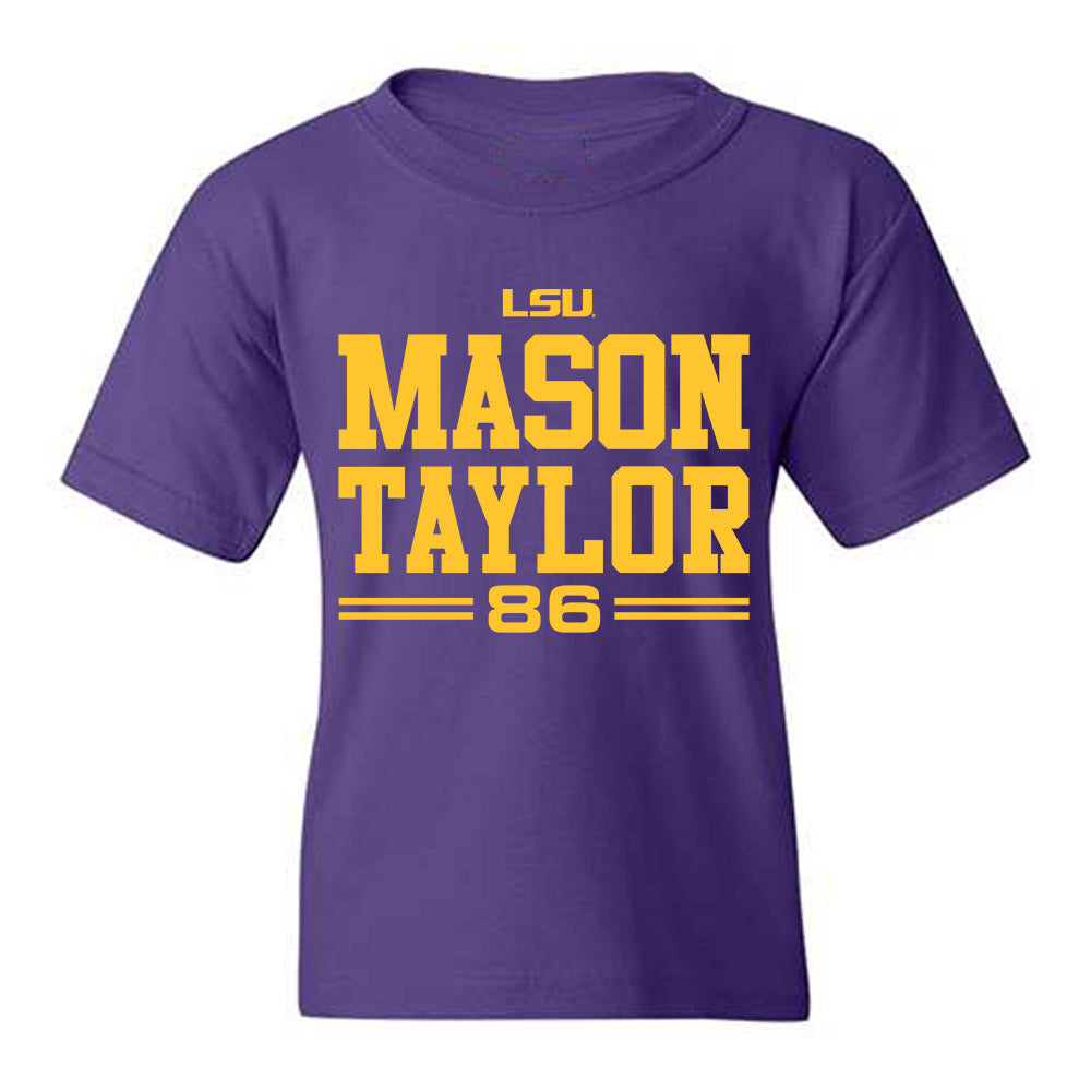 LSU - NCAA Football : Mason Taylor - Youth T-Shirt-0