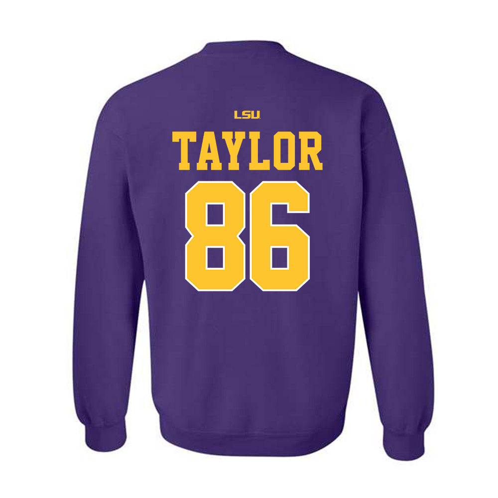 LSU - NCAA Football : Mason Taylor - Crewneck Sweatshirt-1