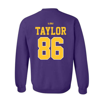 LSU - NCAA Football : Mason Taylor - Crewneck Sweatshirt-1